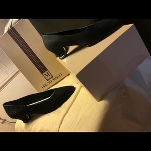 Bruno Magli Black Vintage Heels